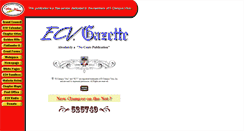 Desktop Screenshot of ecvgazette.com